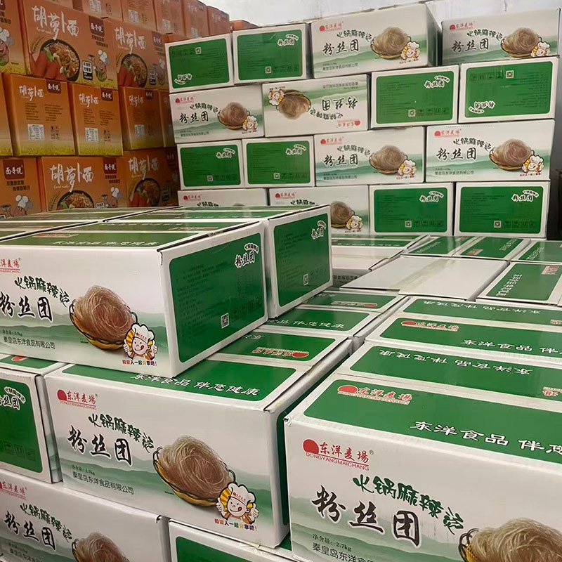 Paquets de nouilles en verre de 2,7 kg pour Hot Pot Malatang