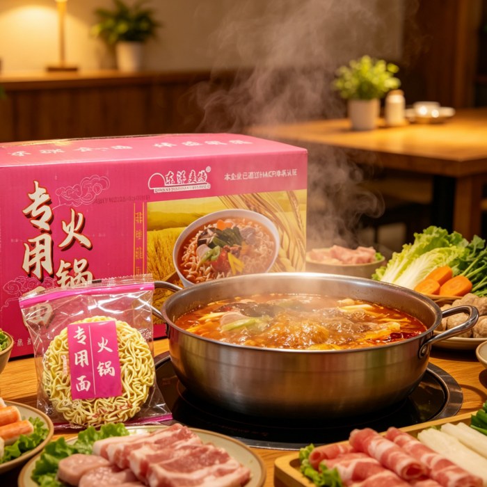 Paquet de nouilles Malatang Hot Pot de 3,5 kg
