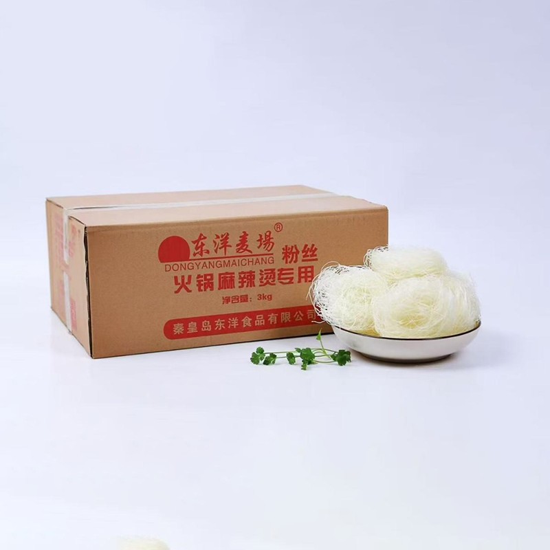 Nouilles en verre spécialisées de 3 kg pour Hot Pot Malatang